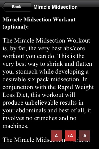 Rapid Weight Loss Diet App screenshot 2