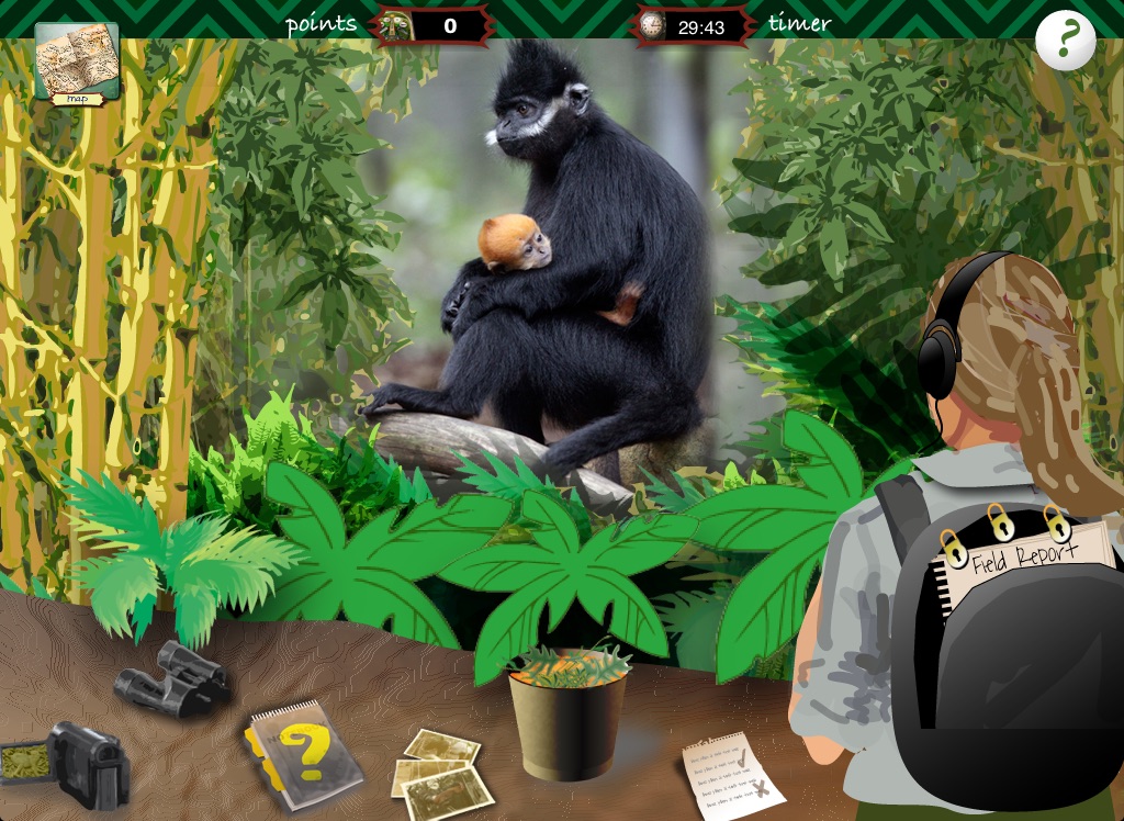 Taronga Zoo - Rainforest Heroes screenshot 2