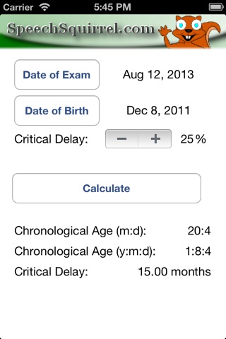 Chronological Age Calculator FREE screenshot 3