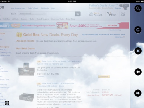 Sky Web Browser HD screenshot 4