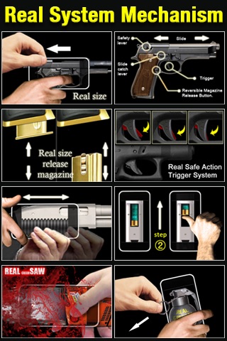 Real Guns & Games Lite :: Glock22 screenshot-3