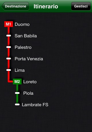 Milano Metro screenshot 3