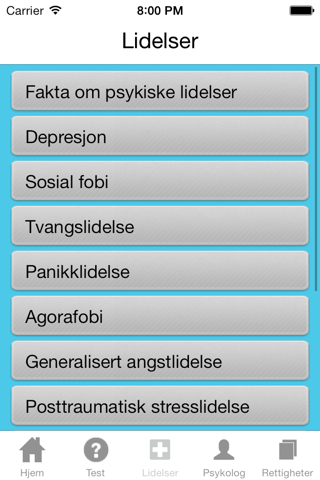 Psykhjelpen screenshot 3