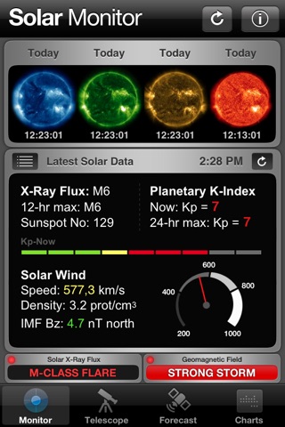 Solar Monitor — Weather for iPhone & iPad | AppStorio