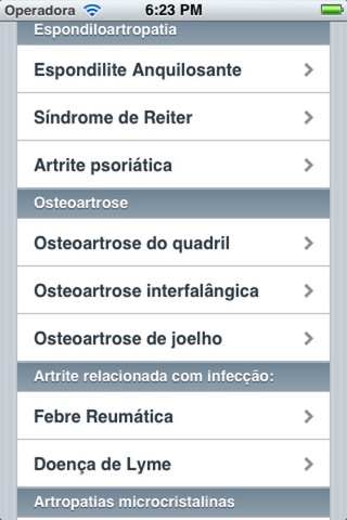 Reumatologia screenshot 3
