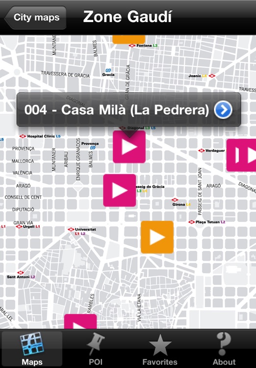 Barcelona Gaudí touristic audio guide (english audio) screenshot-3