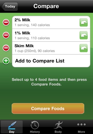 Good Food-Bad Food, food advisor & calorie tracker Screenshot 5