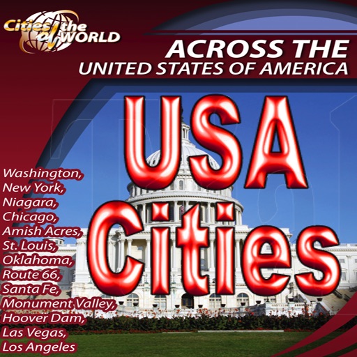 Cities of the United States- Virtual Travel App icon