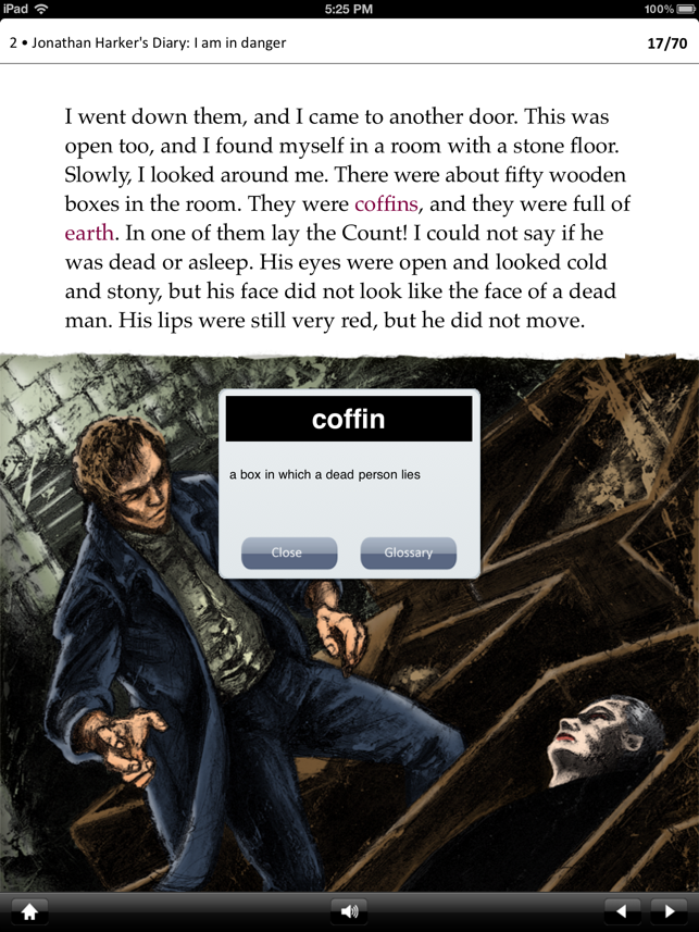 Dracula: Oxford Bookworms Stage 2 Reader (for iPad)(圖3)-速報App