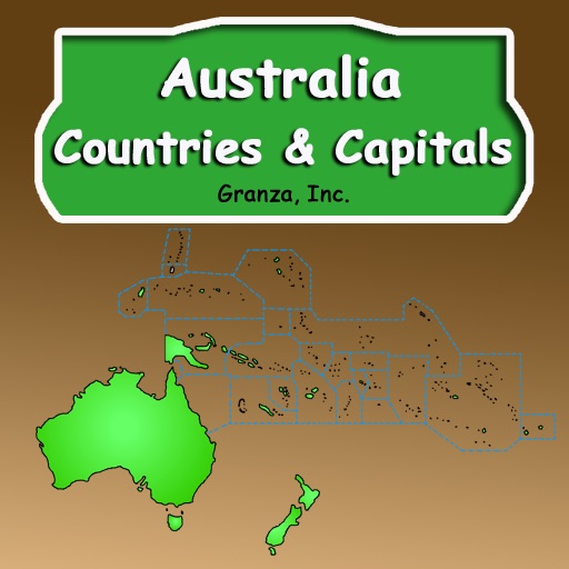 Learn Australia & South Pacific Countries and Capitals icon