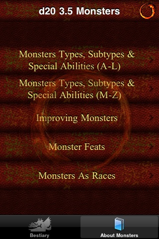 d20 3.5 Monsters screenshot 3