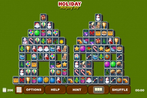Mahjong Holiday Joy screenshot 2