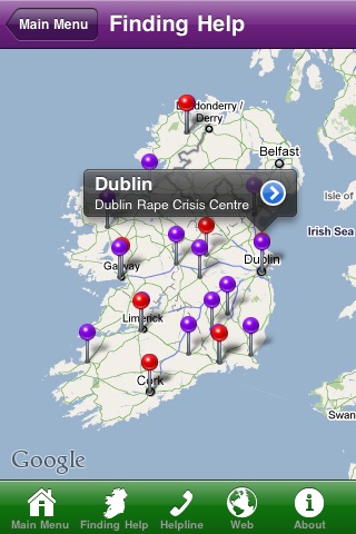 Rape Crisis Ireland App screenshot 3