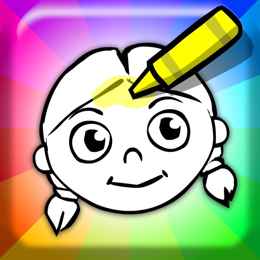 Crayon Magic - Kids Coloring Book and Drawing Fun with their own Personal Yoodle Doodles!