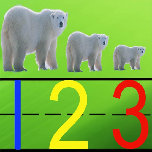 Count and Write Numbers 1-30 — An educational app that teaches young children counting and number writing skills in a fun and effective way. Kids can learn how to count in English and Spanish.