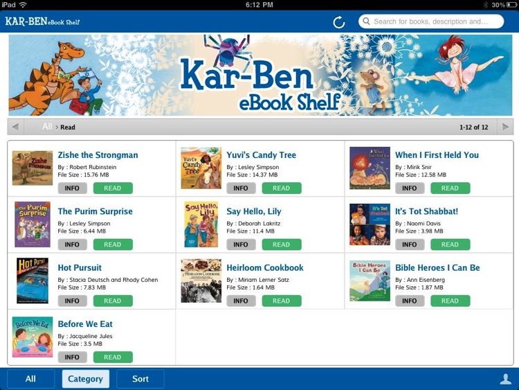Kar-Ben Digital eReader