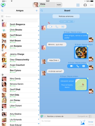 FriendCaller HD Video Chat screenshot 2