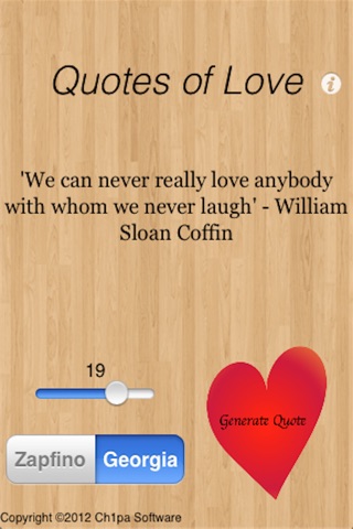 Quotes of Love screenshot 2