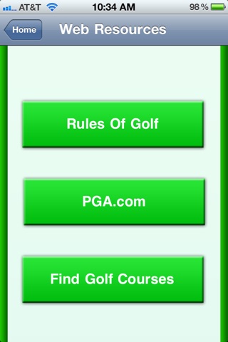 THE Golf App screenshot 3