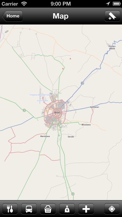 Offline Erbil, Iraq Map - World Offline Maps