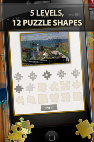 How to cancel & delete ART Jigsaw Puzzles - Renaissance, Baroque and Impressionism paintings we love and enjoy from iphone & ipad 3