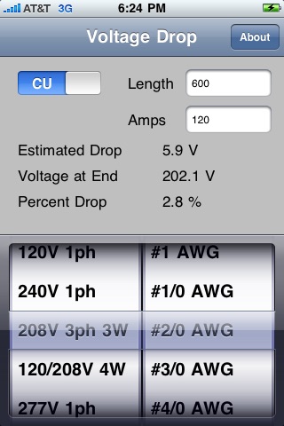 Voltage Drop Calculator screenshot-3