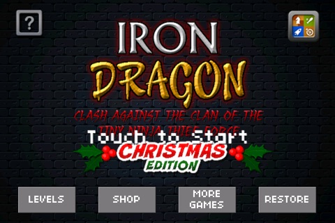 Iron Dragon : Christmas Edition - Against The Tiny Ninja Thief Force screenshot 2