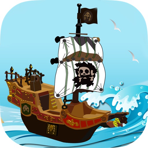 A Booty Pirates Slots of the Paradise Ship - Quest for Lost Treasures Casino Games Free icon