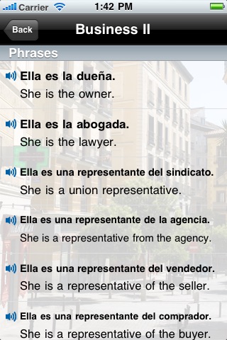 Business Spanish screenshot 3