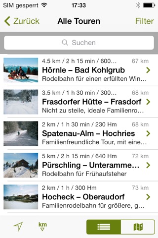 Alpen Guide Rodeln screenshot 2