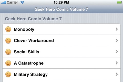 Vol 07: Geek Hero Comic screenshot 2