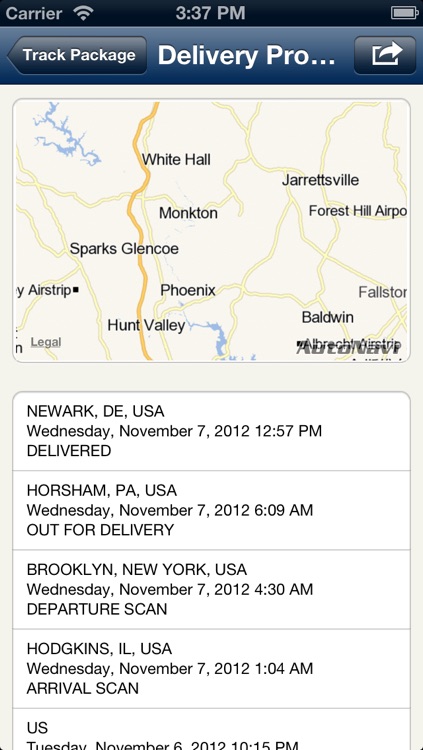 iPackage - Global Package Tracking screenshot-3