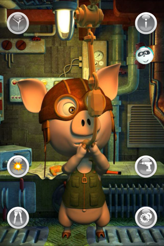 Talking Peter (FREE) the Pig screenshot 2
