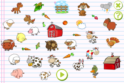 ABC First Words of the Farm: English Word Learning Quiz for Children screenshot 4