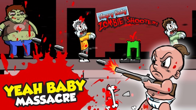 Angry Baby Zombie Killer FREE - Walking, Run, Jump and Shoot(圖3)-速報App