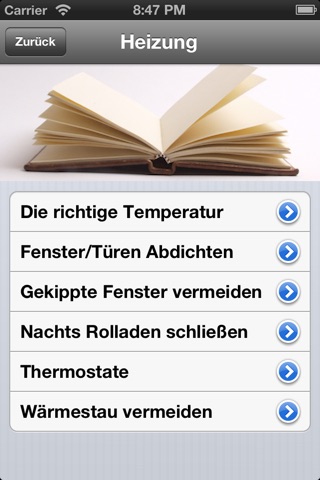 Energiesparen Lite screenshot 2