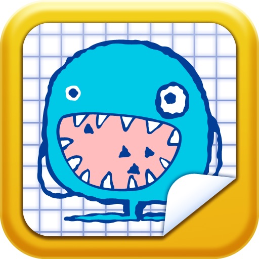 Monster Doodle HD iOS App