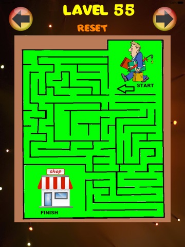 Magic Maze Game - Where's the path? Find the correct path to solve the problem screenshot 4