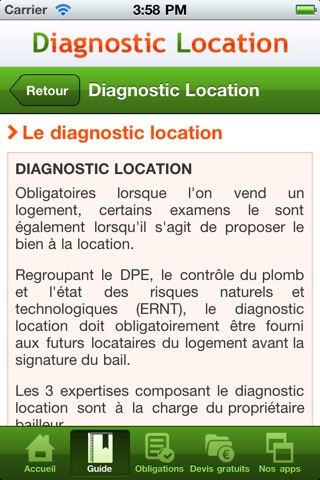 Diagnostic Location screenshot 3