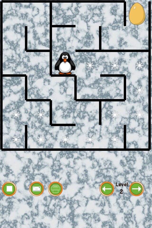 Penguin Maze Race (find the egg) screenshot 3