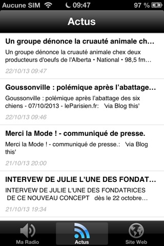 Radio Paroles d'Animaux screenshot 2