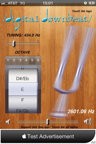 TuningFork by Digital Downbeat screenshot 2