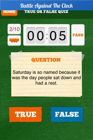 True or False quiz challenge screenshot 4