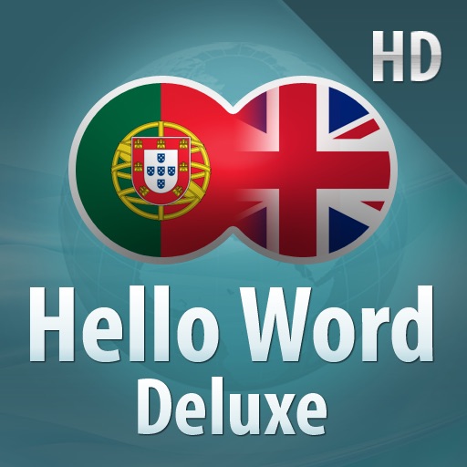 Hello Word Deluxe HD Portuguese | English icon