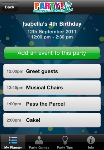 Plan-it Party Free screenshot 2