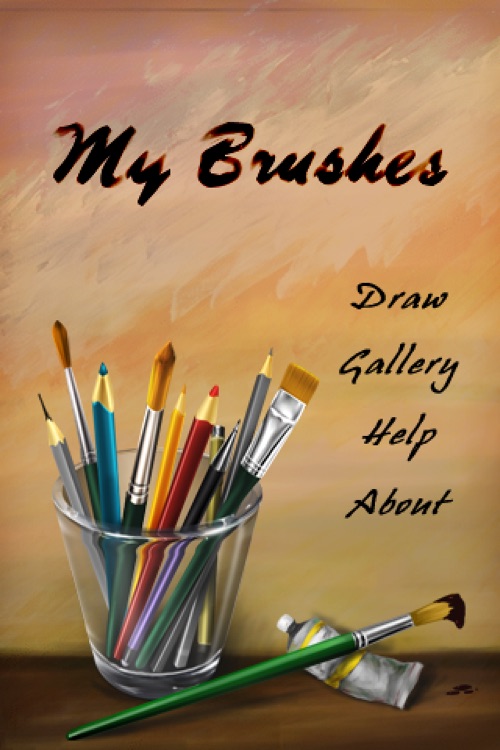 MyBrushes for iPhone - Painting, Drawing, Scribble, Sketch, Doodle with 100 brushes