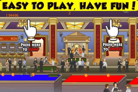Casino Madness Free - Run with Ninjas and Zombies screenshot 3