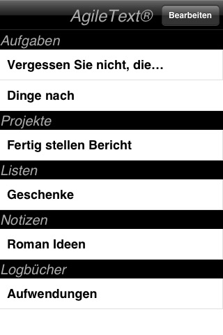 AgileText® Noter Lite screenshot 3