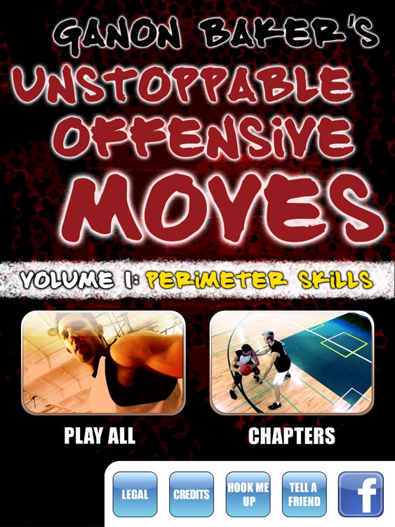 Unstoppable Offensive Moves: Volume 1 - Wing & Perimeter Scoring Skills - With Ganon Baker - Full Court Basketball Training Instruction - XL