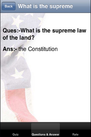 US Citizenship Test* screenshot 4
